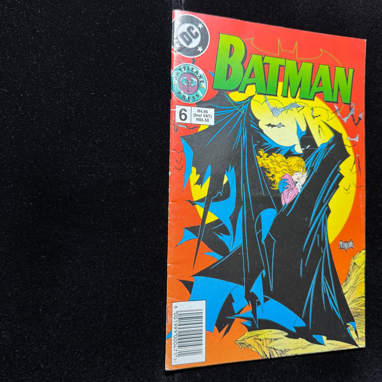 Batman 6 - Battleaxe Press South Africa - Reprints Batman 423 - Modern Age 1995