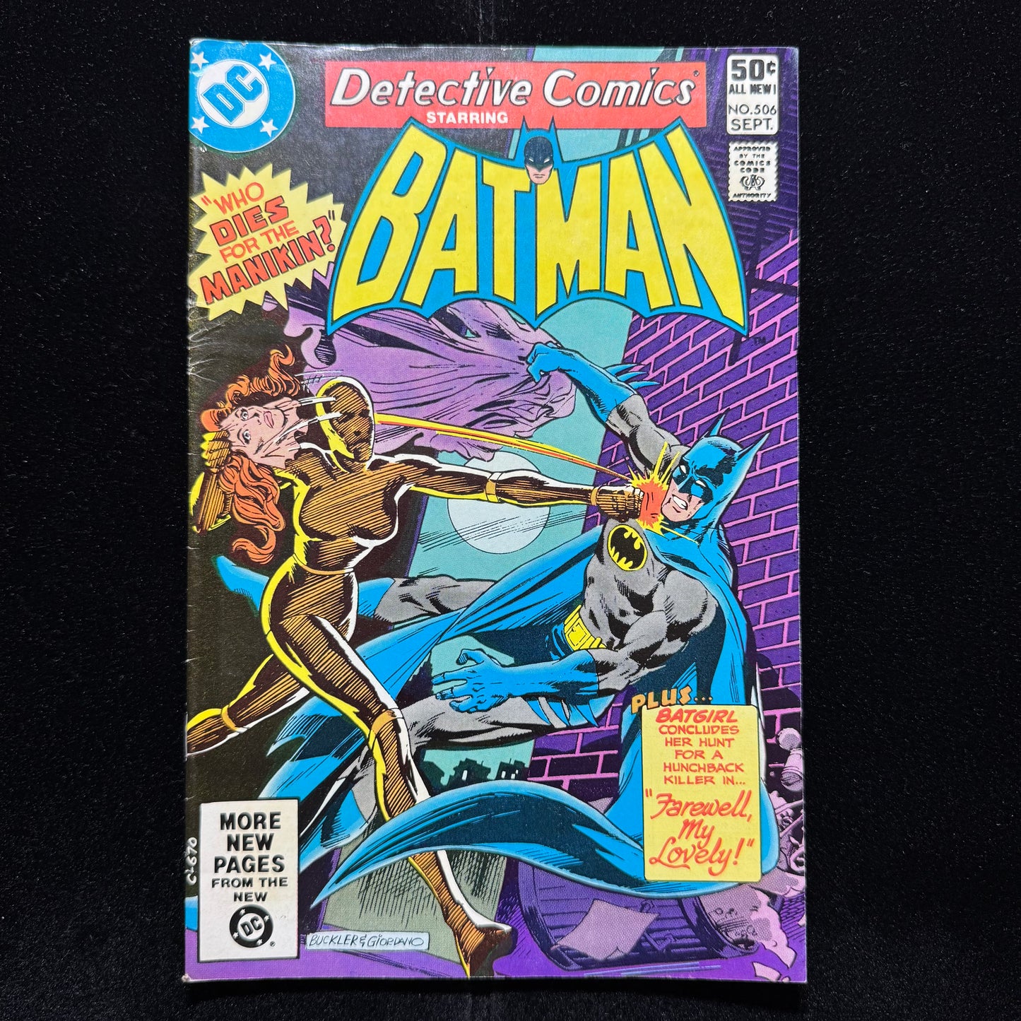 Detective Comics 506 - Bronze Age Dc Comics 1981