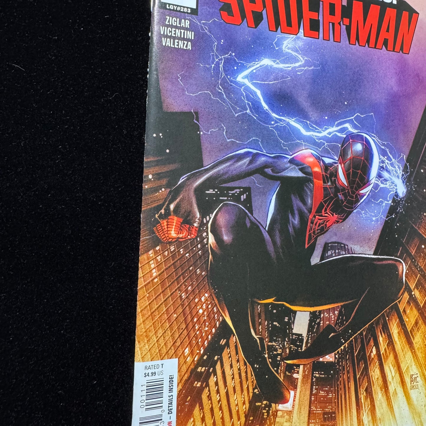 Miles Morales Spider-Man 1 - 1st App Of Raneem - Modern Age Marvel Comics 2022