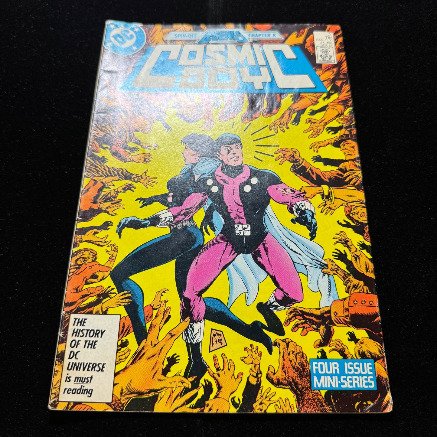 Cosmic Boy 2 - Copper Age Dc Comics 1987