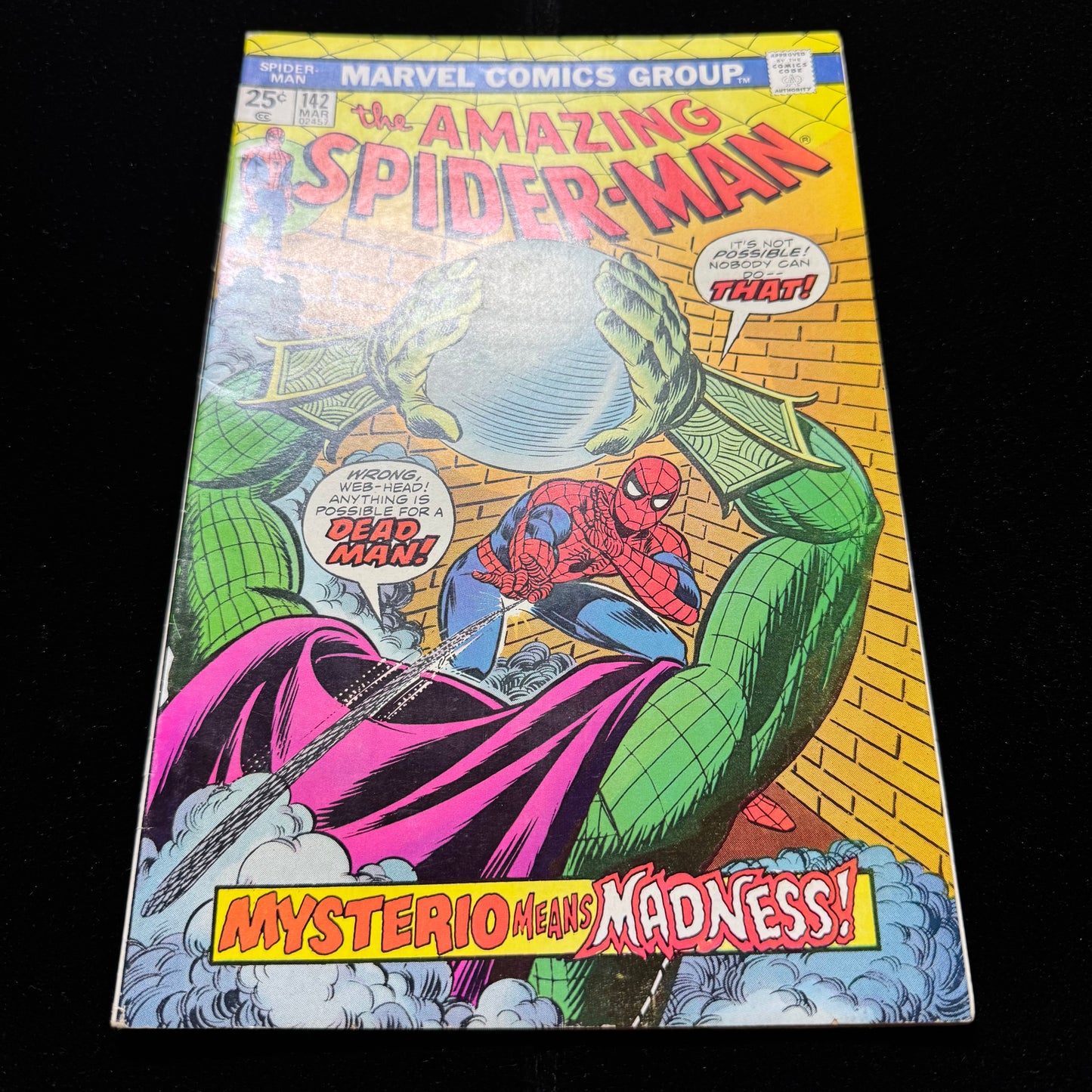 Amazing Spider-Man 142 - 1st Cameo Gwen Stacy Clone - Bronze Age Marvel 1976