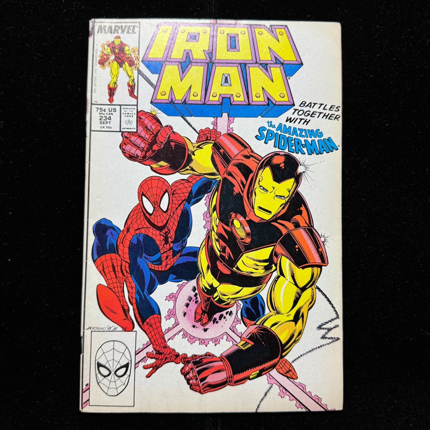 Iron Man 234 - Copper Age Marvel Comics 1988