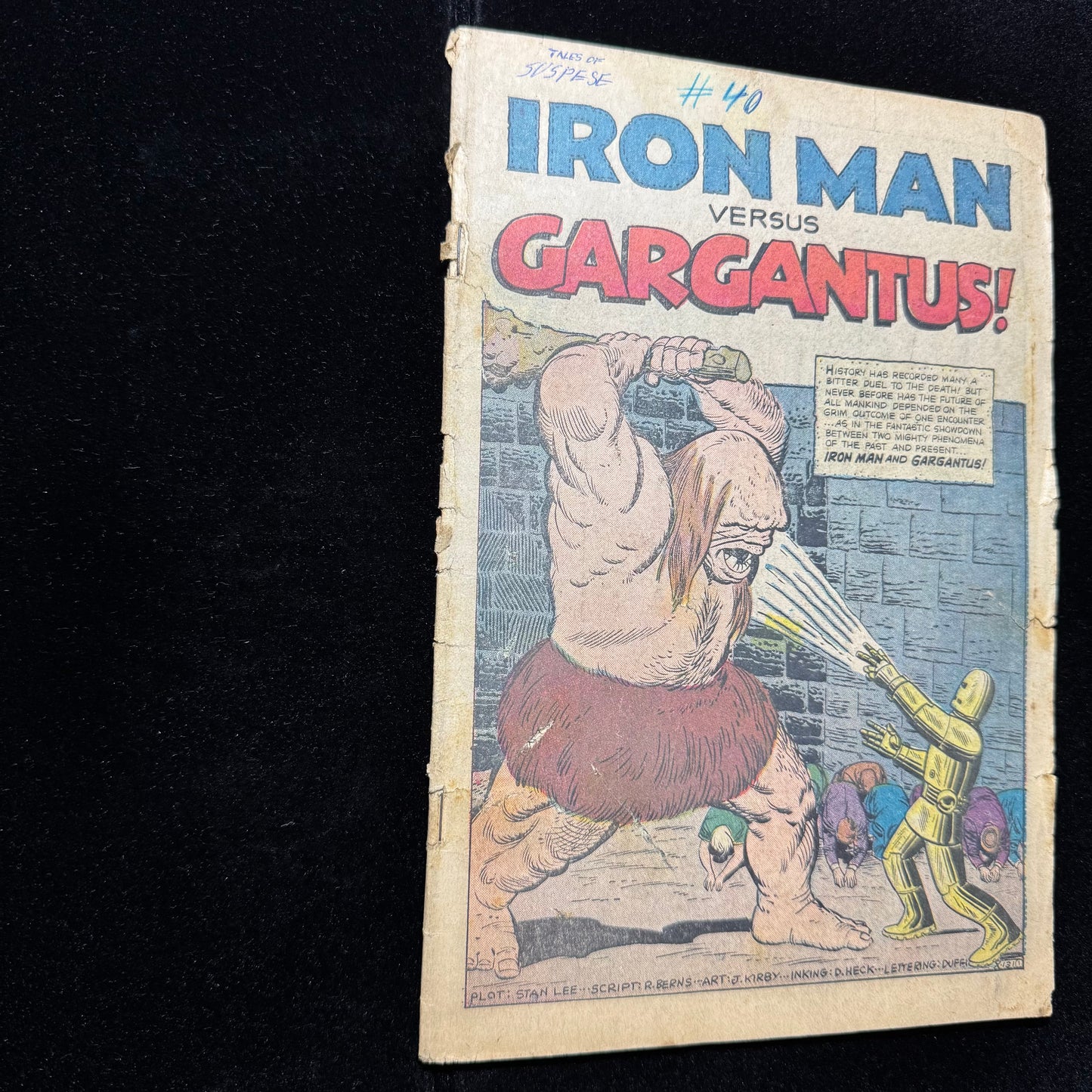 Tales Of Suspense 40 - 2nd Appearance Of Iron Man - Silver Age Marvel Comics 1963