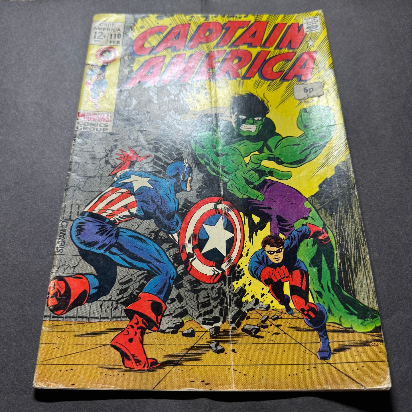 Captain America 110/ Silver Age Marvel Comics 1969