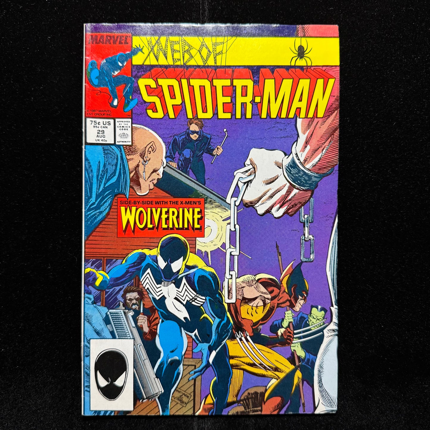 Web Of Spider-Man 29 - Copper Age Marvel Comics 1987
