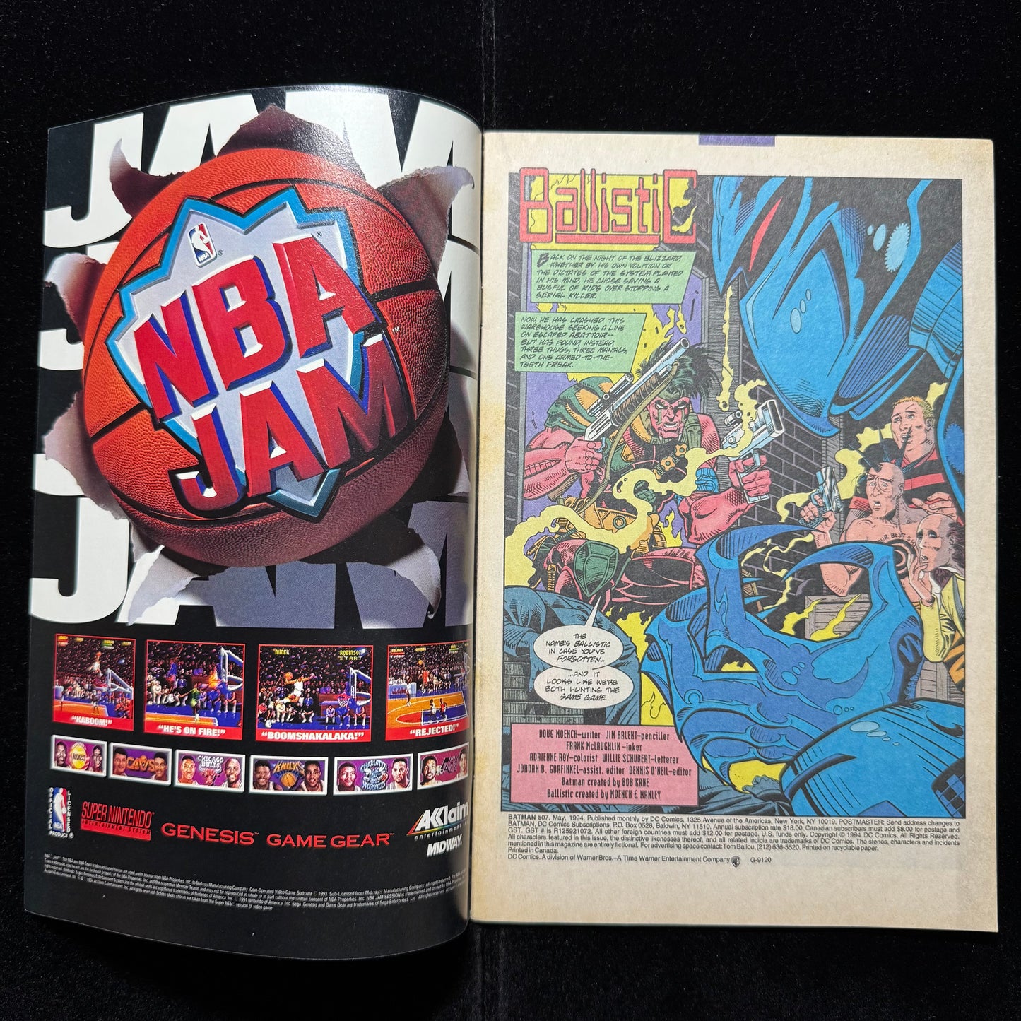 Batman 507 - Modern Age Dc Comics 1994