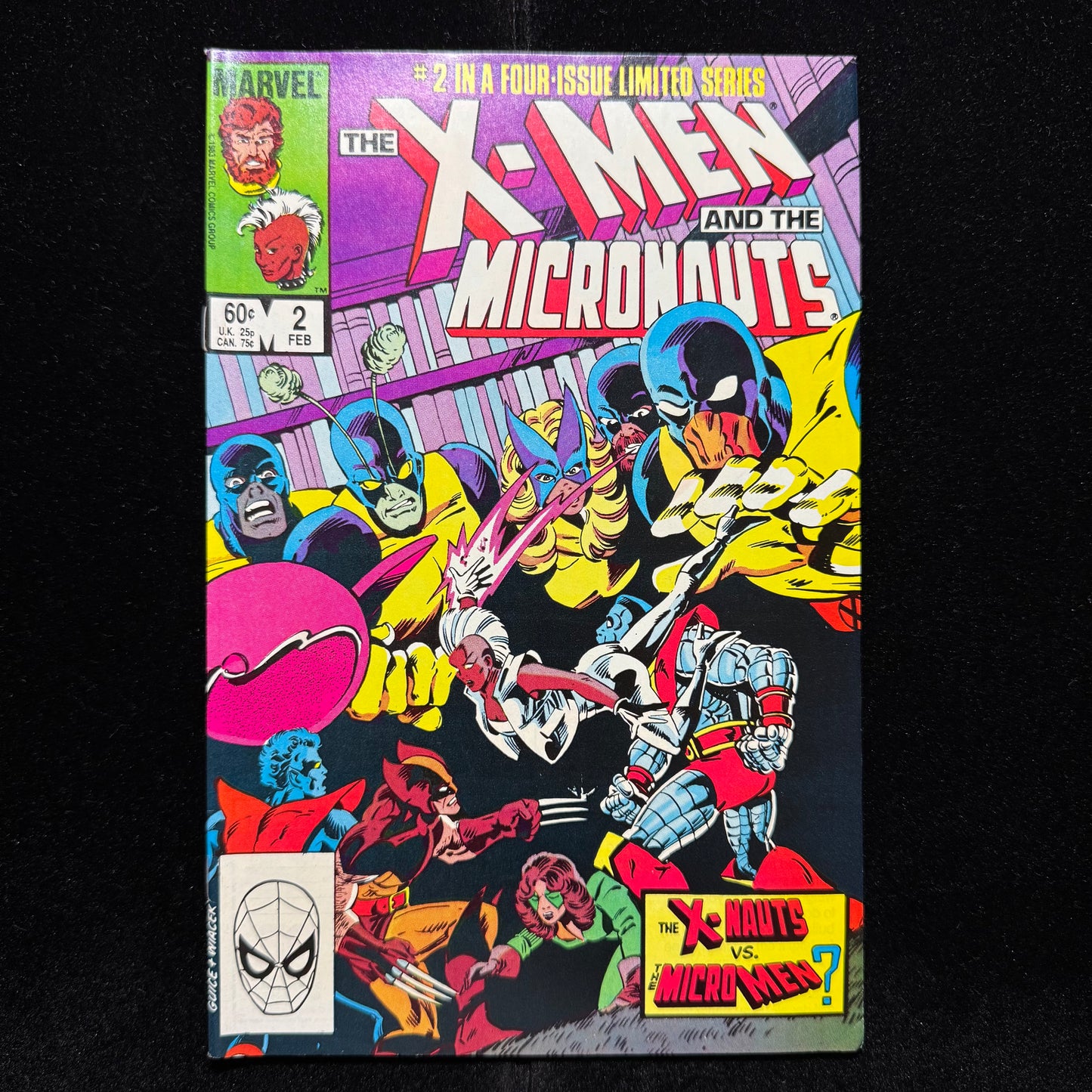 X-Men And The Micronauts 2 - Copper Age Marvel Comics 1984