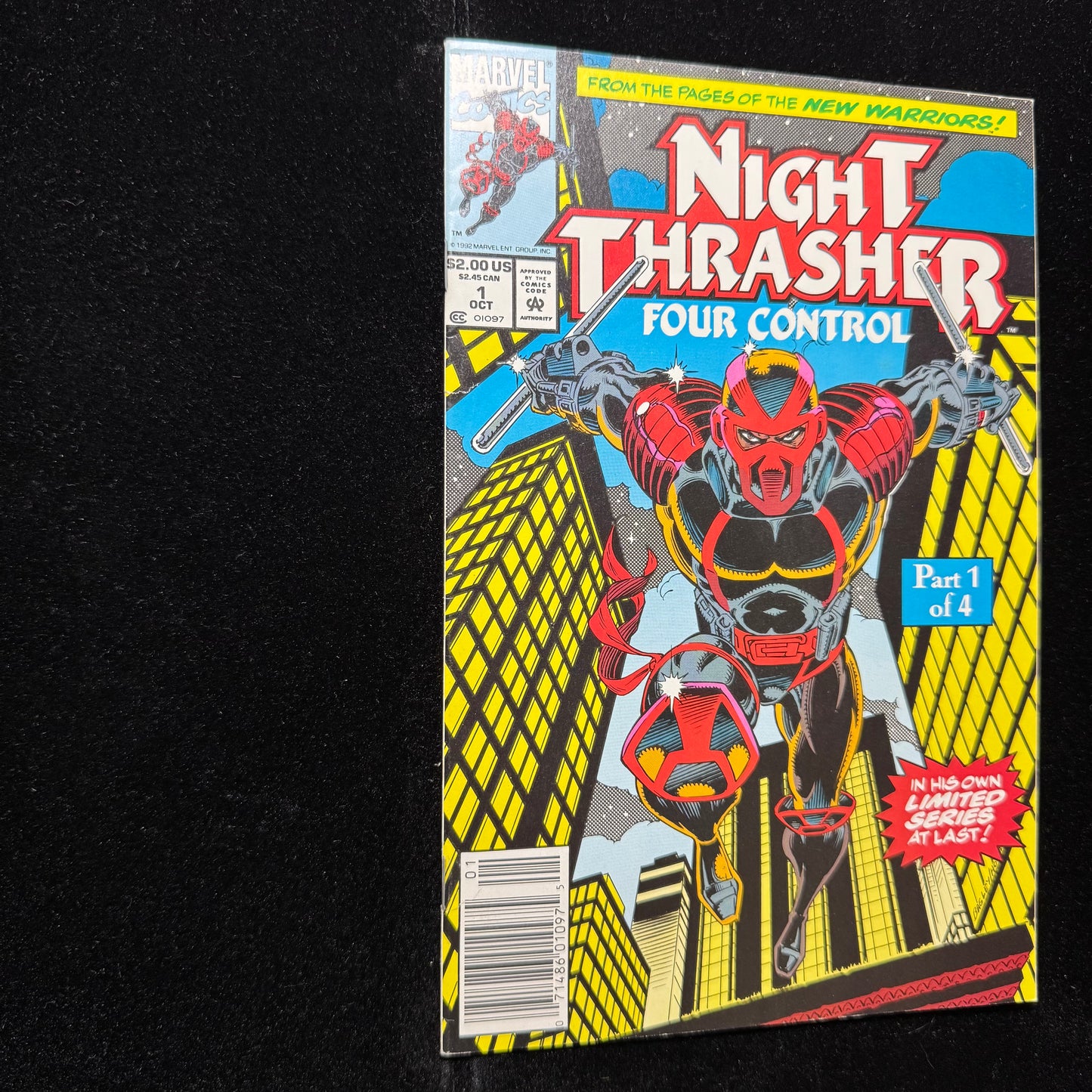 Night Thrasher: Four Control 1 - Modern Age Marvel Comics 1992