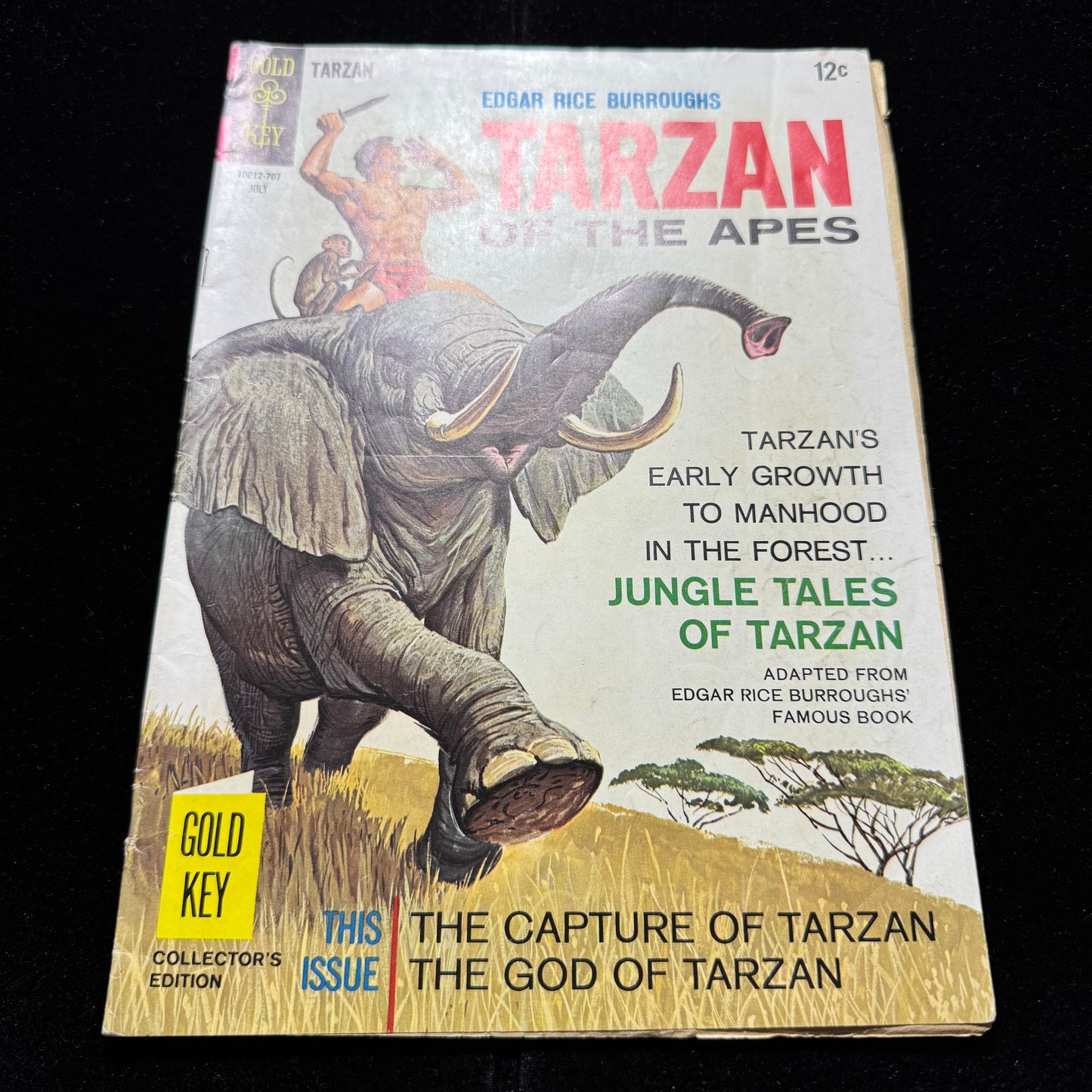 Tarzan Of The Apes 169 - Silver Age Dell Comics 1967
