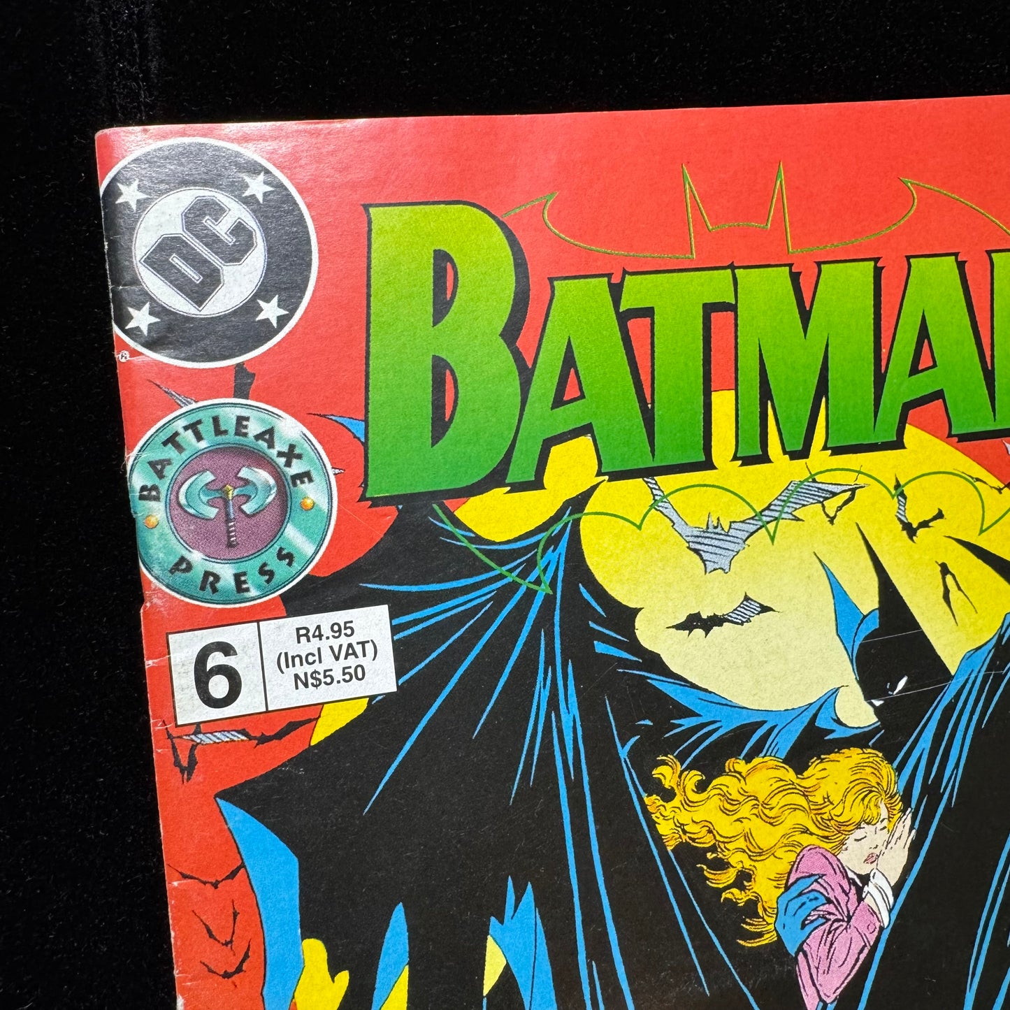 Batman 6 - Battleaxe Press South Africa - Reprints Batman 423 - Modern Age 1995
