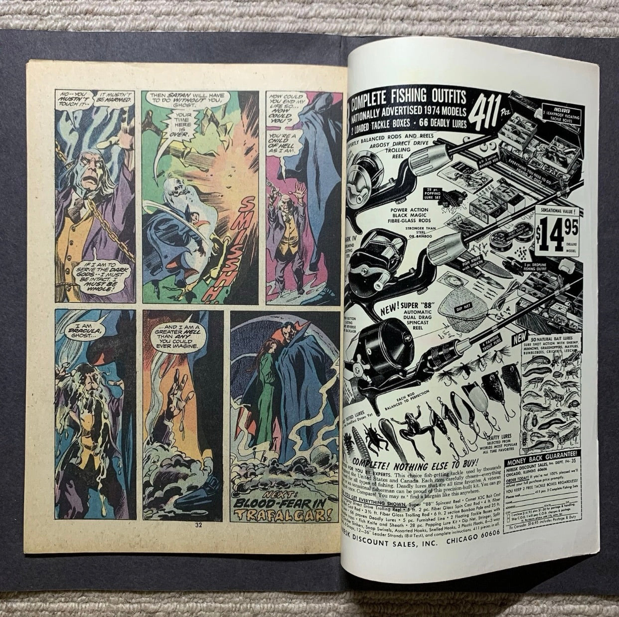 Tomb of Dracula 23/ Bronze Age marvel comics 1974