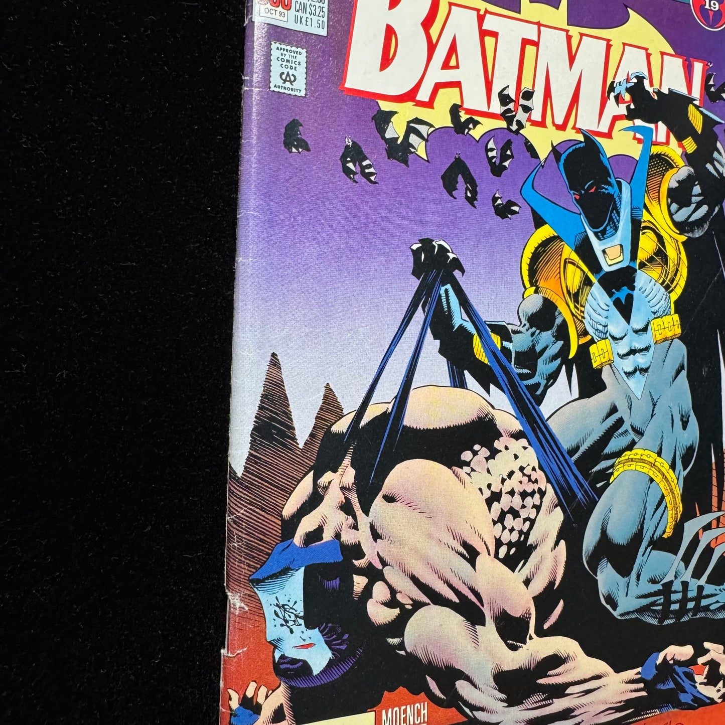 Batman 500 - Azrael Defeats Bane - Modern Age Dc Comics 1993