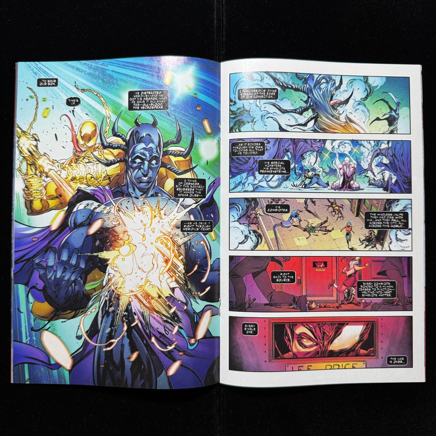Venom War 5 - 1st Appearance Of Eganrac - Modern Age Marvel Comics 2024