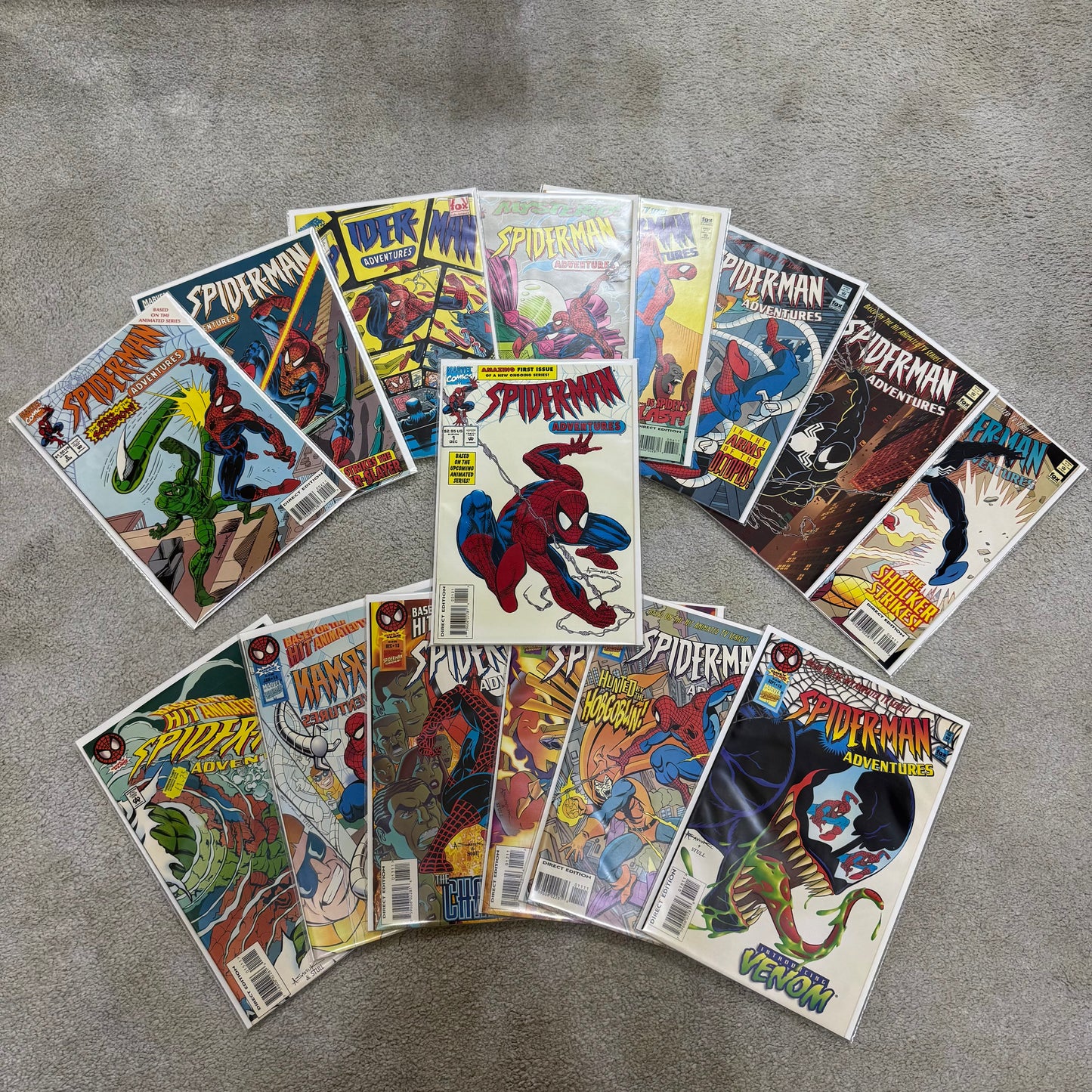 Spider-Man Adventures 1-15 Full Set/ Modern Age Marvel Comics 1994/1995