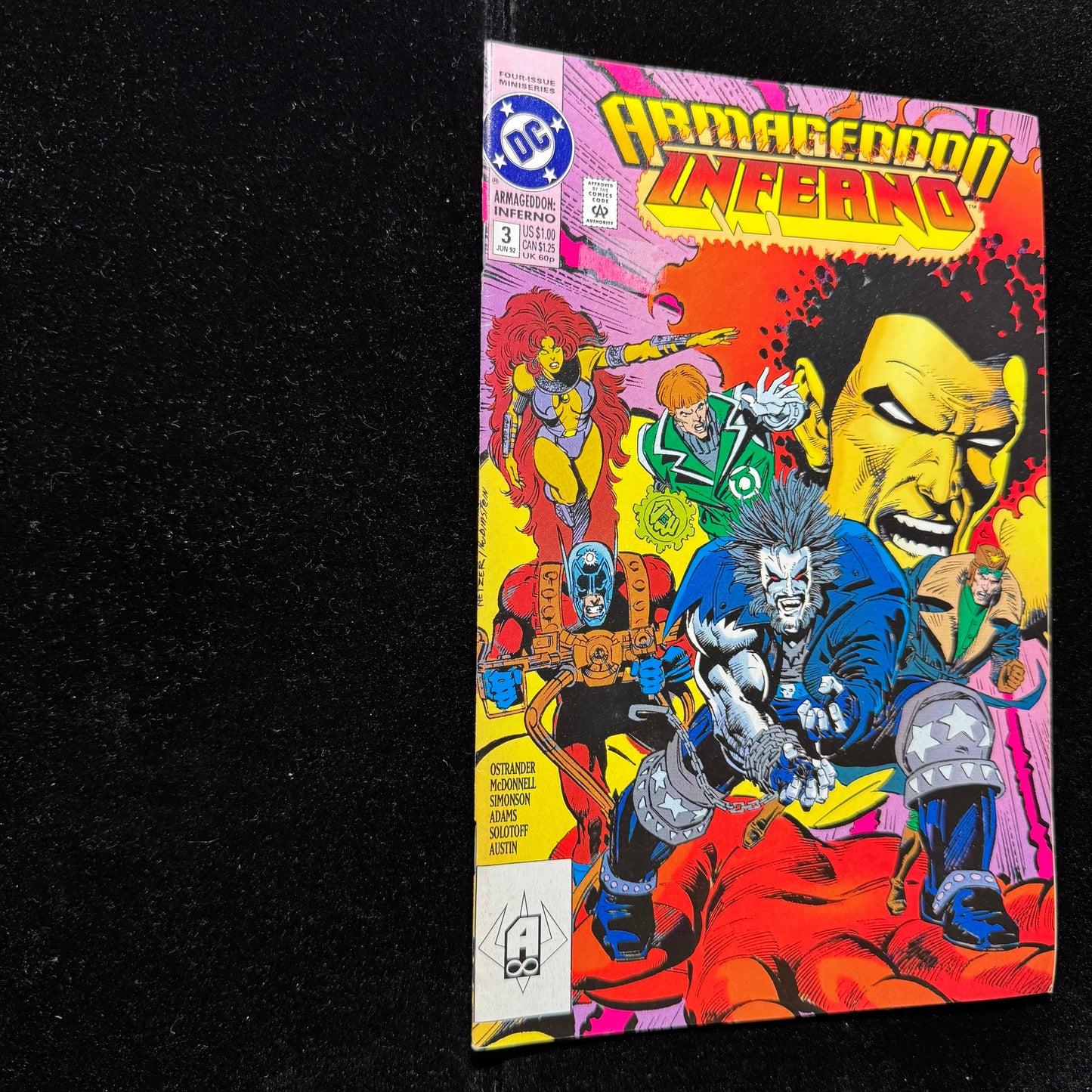 Armageddon Inferno 1-4 - Complete Set - Modern Age Dc Comics 1992