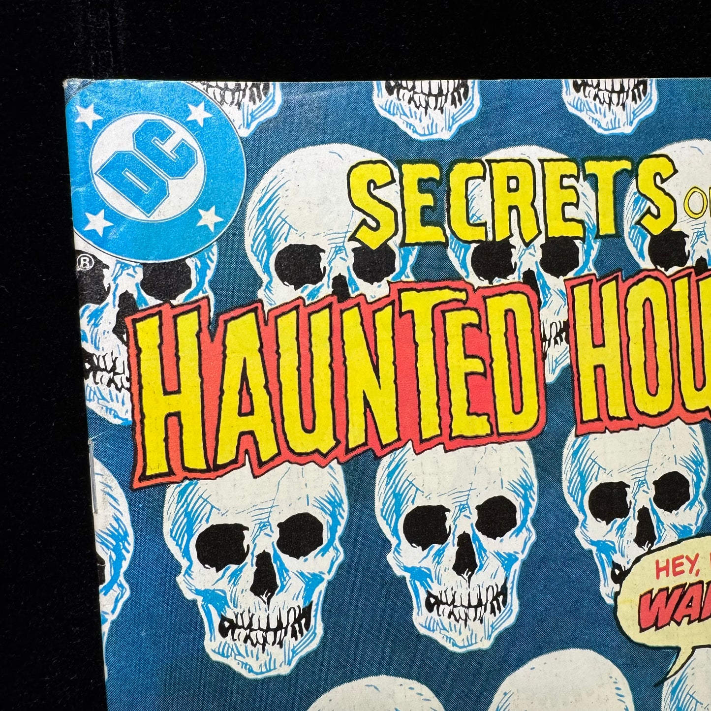 Secret Of Haunted House 42 - Joe Kubert Skull Cover - Bronze Age Dc Comics 1981