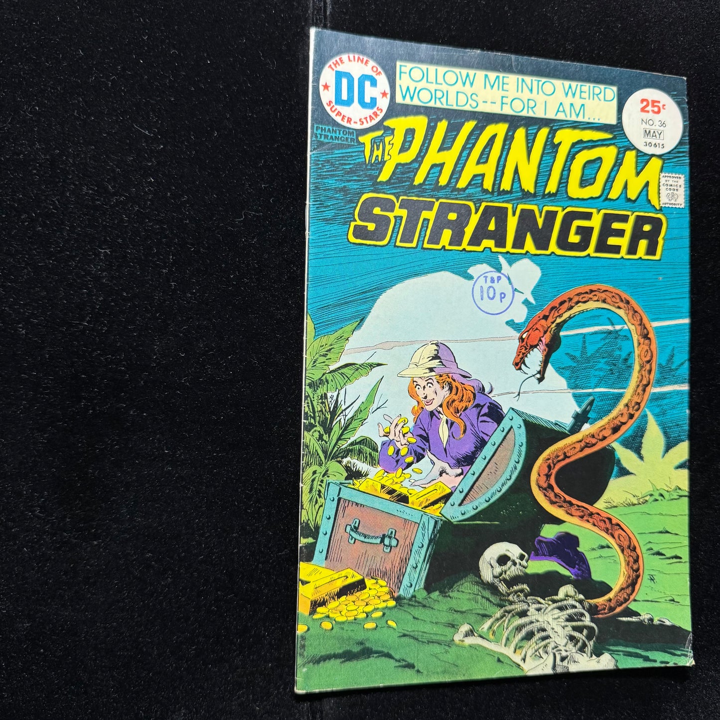Phantom Stranger 36 - Bronze Age Dc Horror Comics 1975