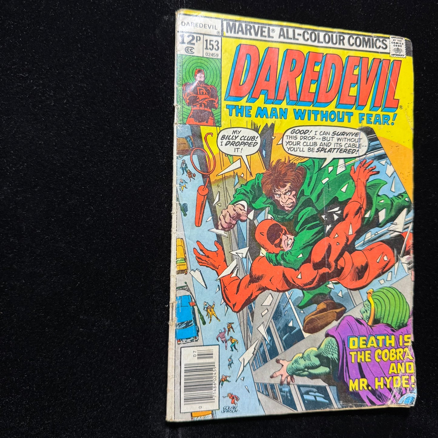Daredevil 153 - 1st Appearance Of Ben Urich - Bronze Age Marvel Comics 1978