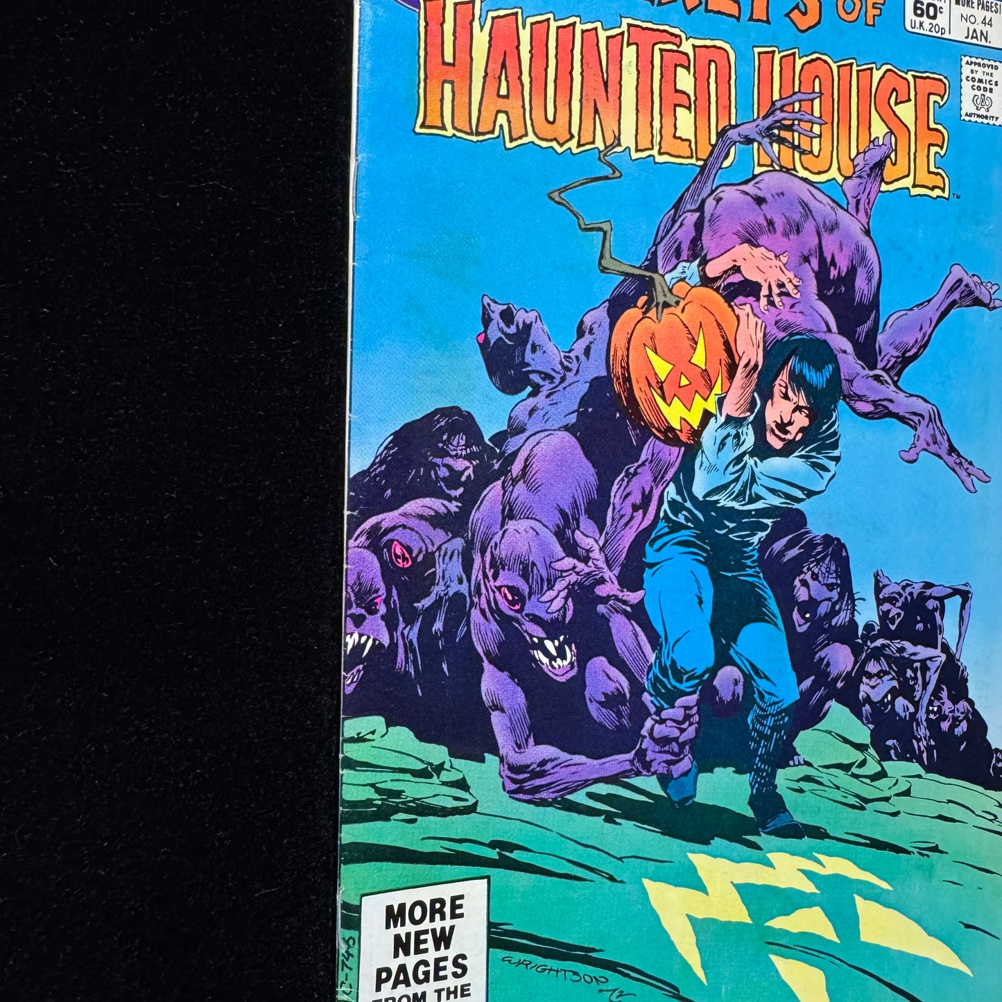 Secrets Of Haunted House 44 - Todd McFarlane Fan Letter - Bronze Age Dc 1982