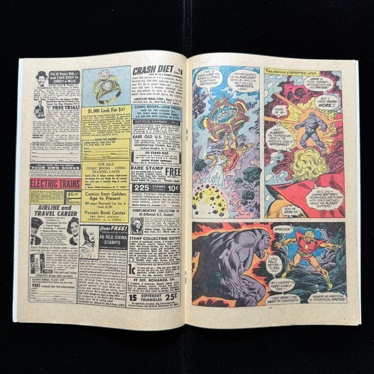 Warlock 7 - Bronze Age Marvel Comics 1973