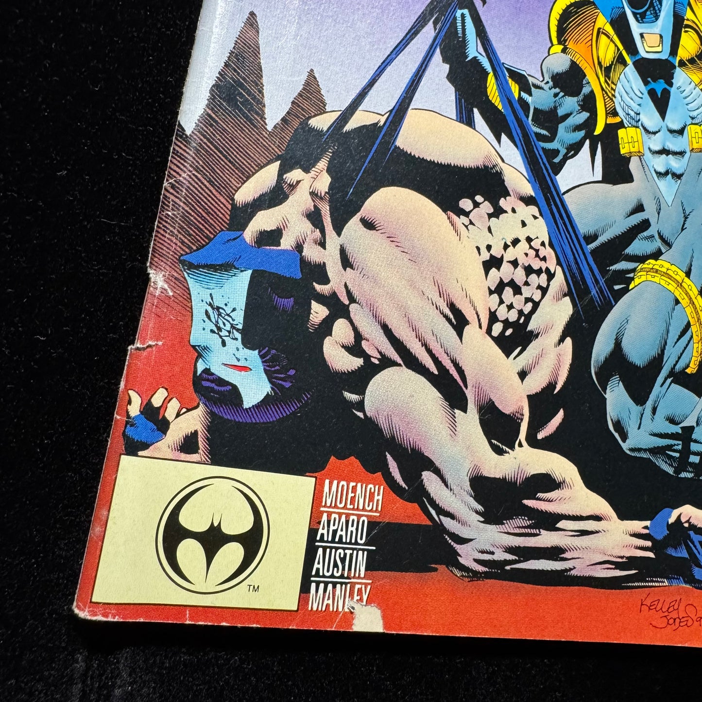 Batman 500 - Azrael Defeats Bane - Modern Age Dc Comics 1993