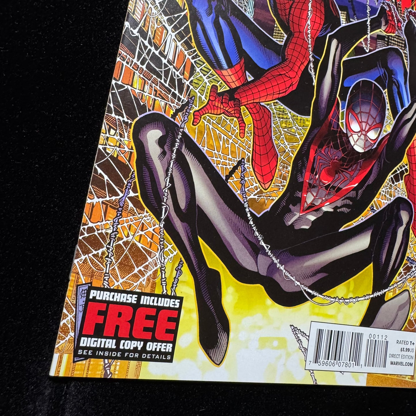 Spider-Men 1 - 2nd Print Mask Variant - Modern Age Marvel Comics 2012