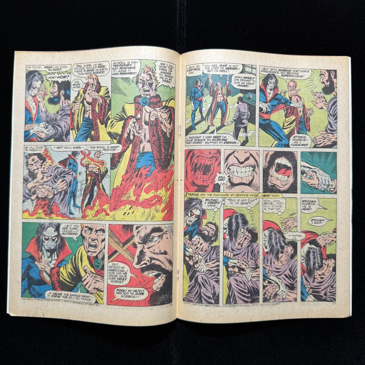 Adventure Into Fear 20 - 1st Solo Morbius Story - Bronze Age Marvel Comics 1974