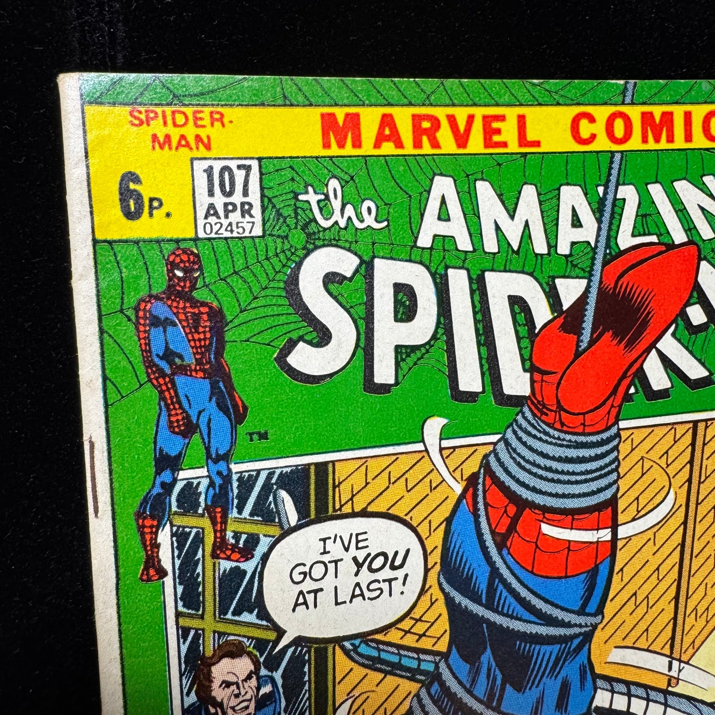 Amazing Spider-Man 107 - Bronze Age Marvel Comics 1972