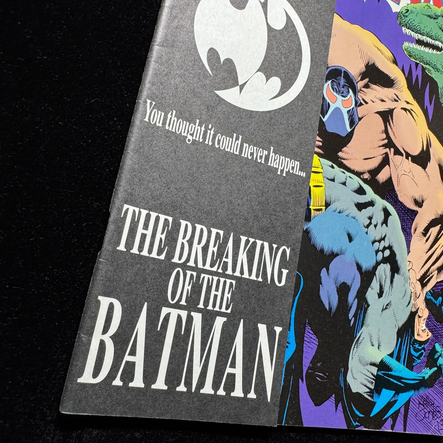 Batman 497 - Bane Breaks Batman’s Back - Variant - Modern Age Dc Comics 1993