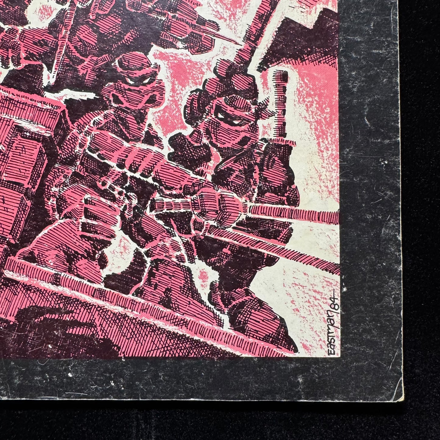 Teenage Mutant Ninja Turtles 1 - 3rd Printing - Copper Age Mirage Comics 1985