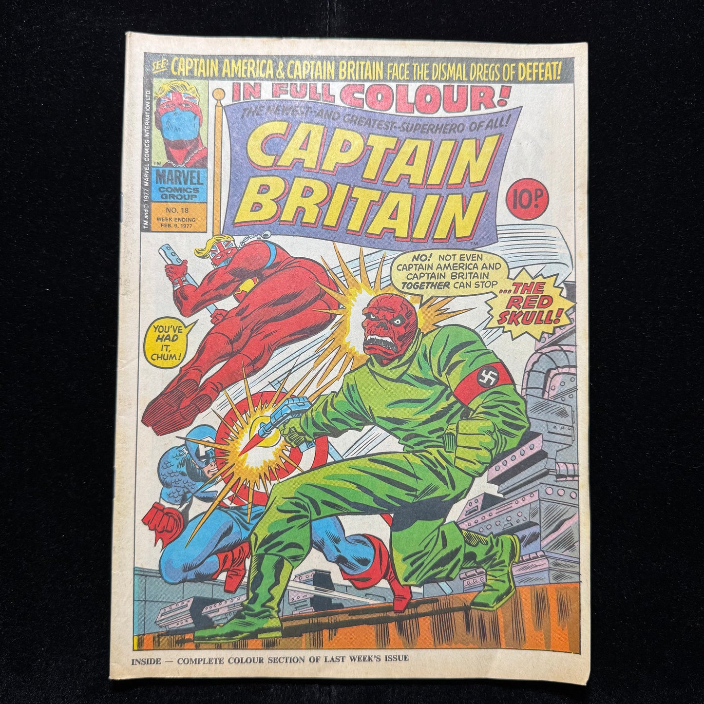 Captain Britain 18 - Bronze Age Marvel Comics 1977