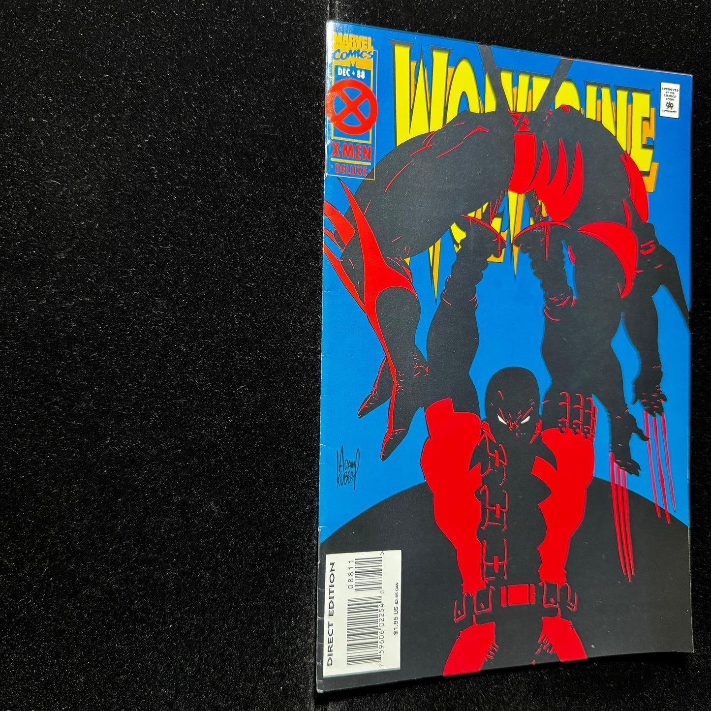 Wolverine 88 - Deluxe Edition 1st Wolverine Vs Deadpool - Modern Age Marvel 1994