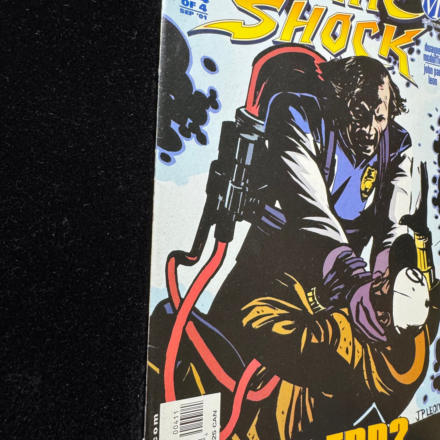 Static Shock 4 - Low Print Run Of 5,100 Copies - Modern Age Dc/ Milestone 2001