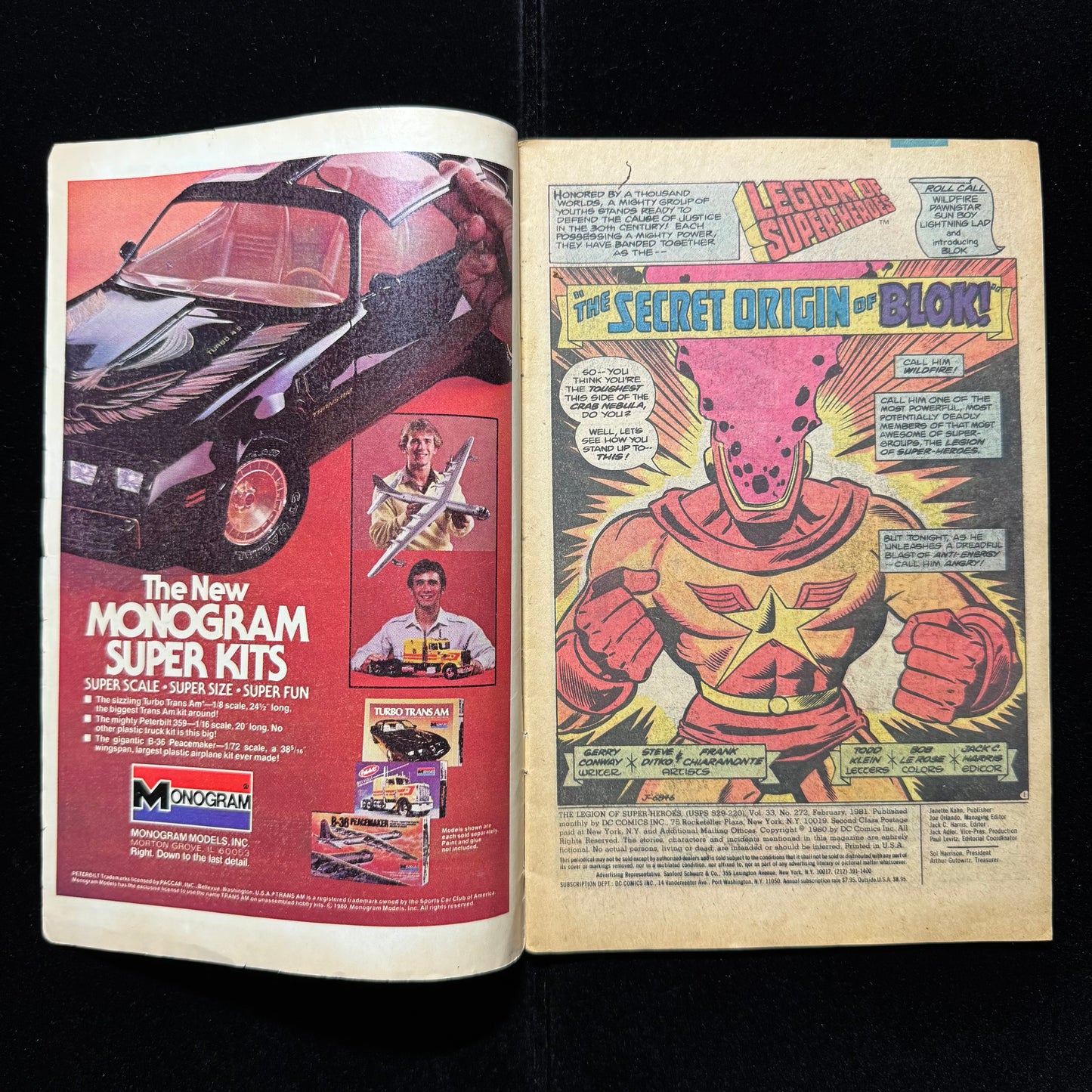 Legion Of Super-Heroes 272 - Bronze Age Dc Comics 1981