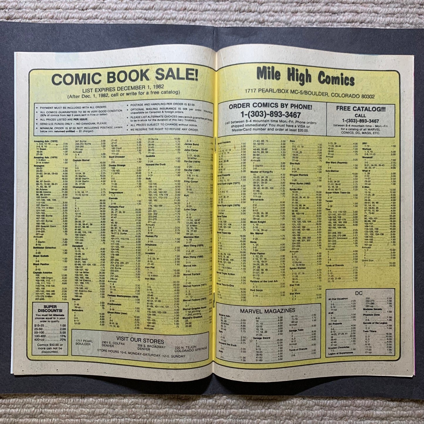 Fantastic four 247/ Bronze Age marvel comics 1982