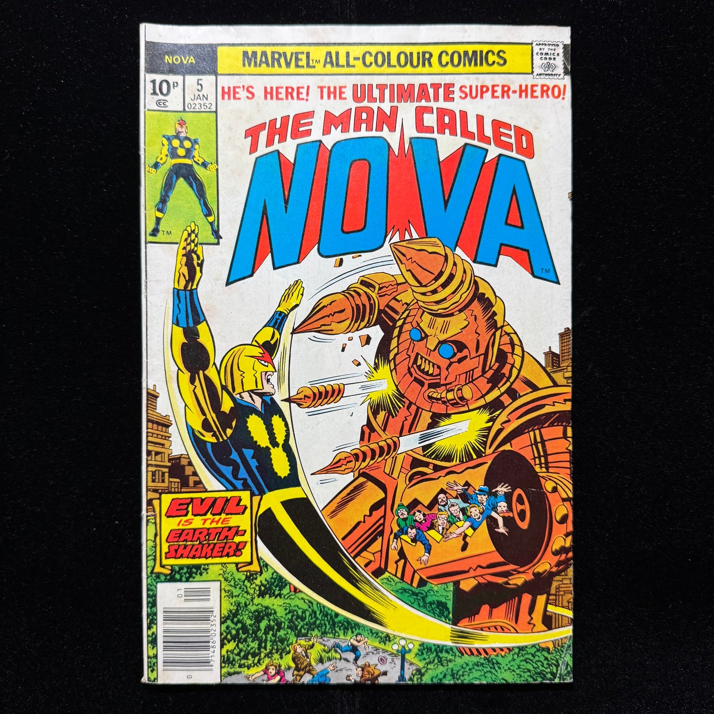 Nova 5 - Bronze Age Marvel Comics 1977