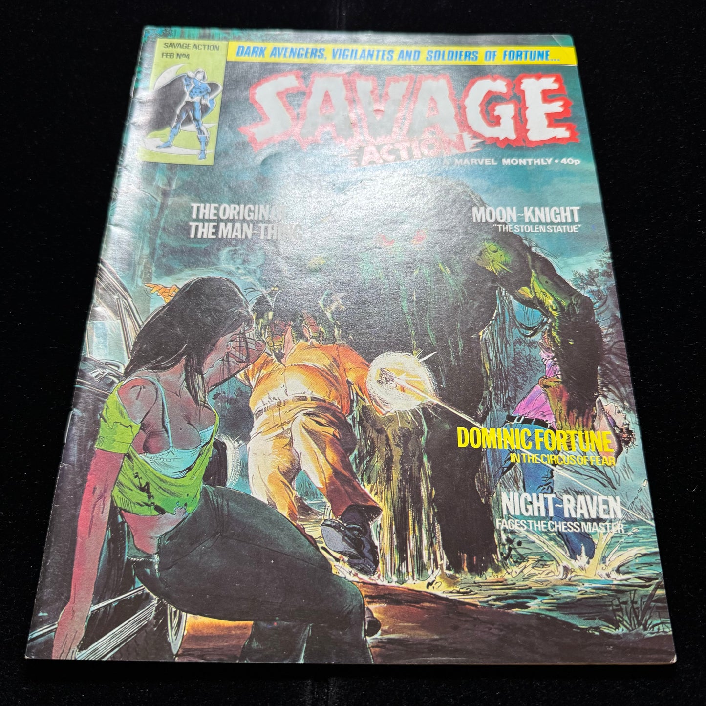 Savage Action 4 - Bronze Age Marvel Comics 1981