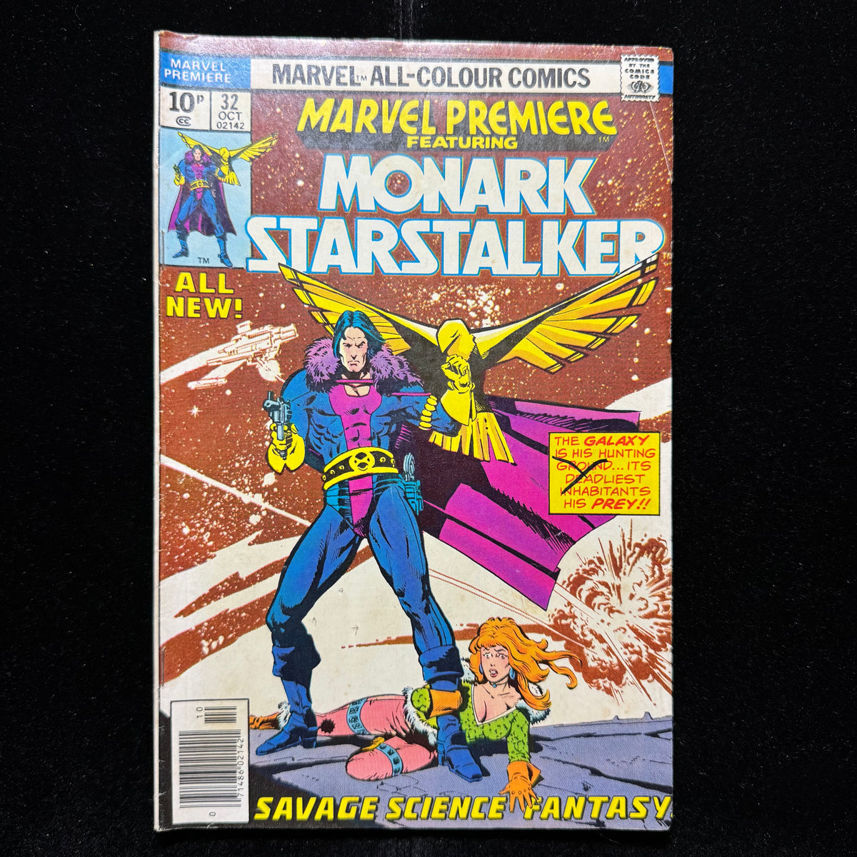 Marvel Premiere 32 - 1st App Monark Starstalker - Bronze Age Marvel Comics 1976