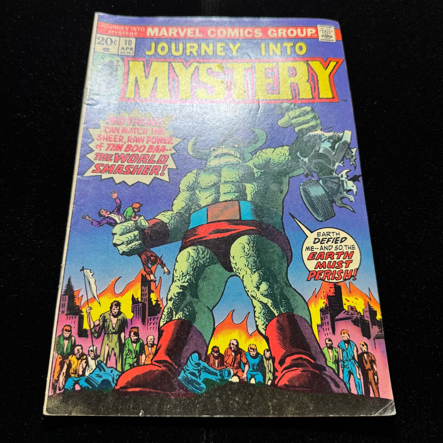 Journey Into Mystery 10 - Bronze Age Marvel Comics 1974