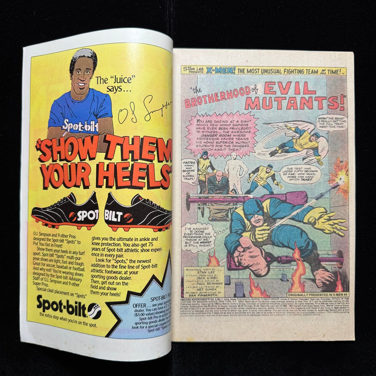 Amazing Adventures 7 - Reprints X-Men 4 - Bronze Age Marvel Comics 1980