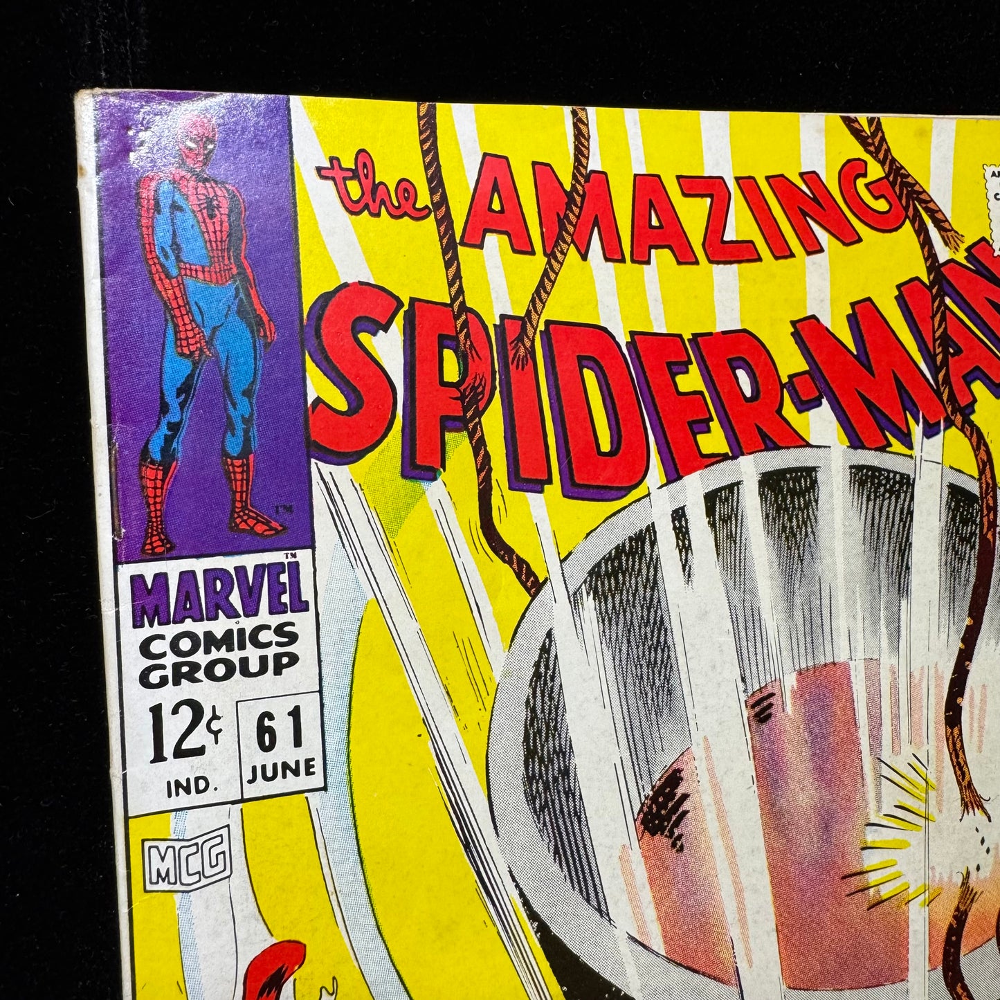 Amazing Spider-Man 61 - 1st Cover App Of Gwen Stacy - Silver Age Marvel 1968