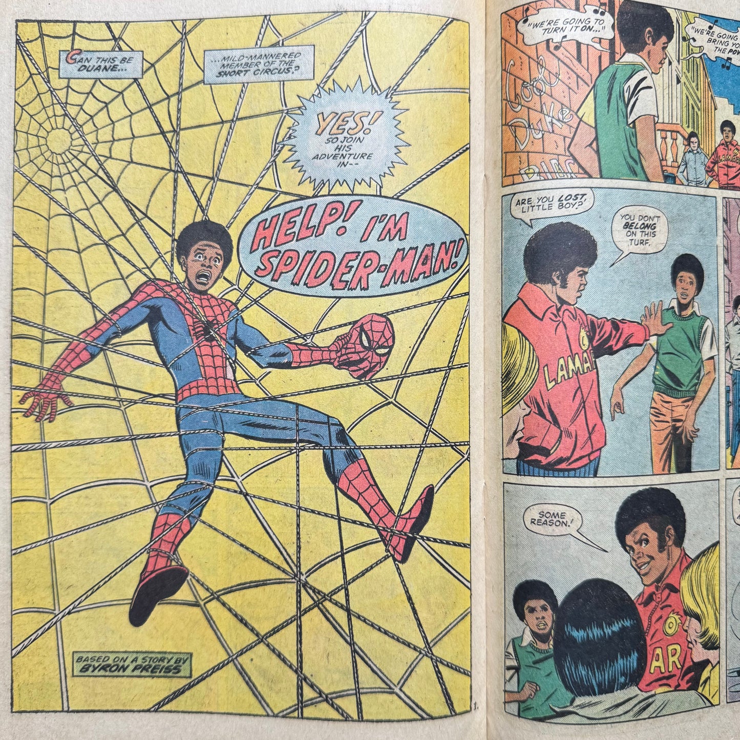 Spidey Super Stories 1 - Origin Of Spider-Man Retold - Bronze Age Marvel 1974