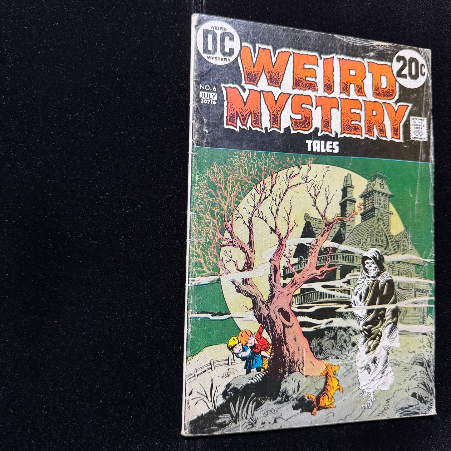 Weird Mystery Tales 6 - Mark Jewelers Insert - Horror/ Bronze Age Dc Comics 1973