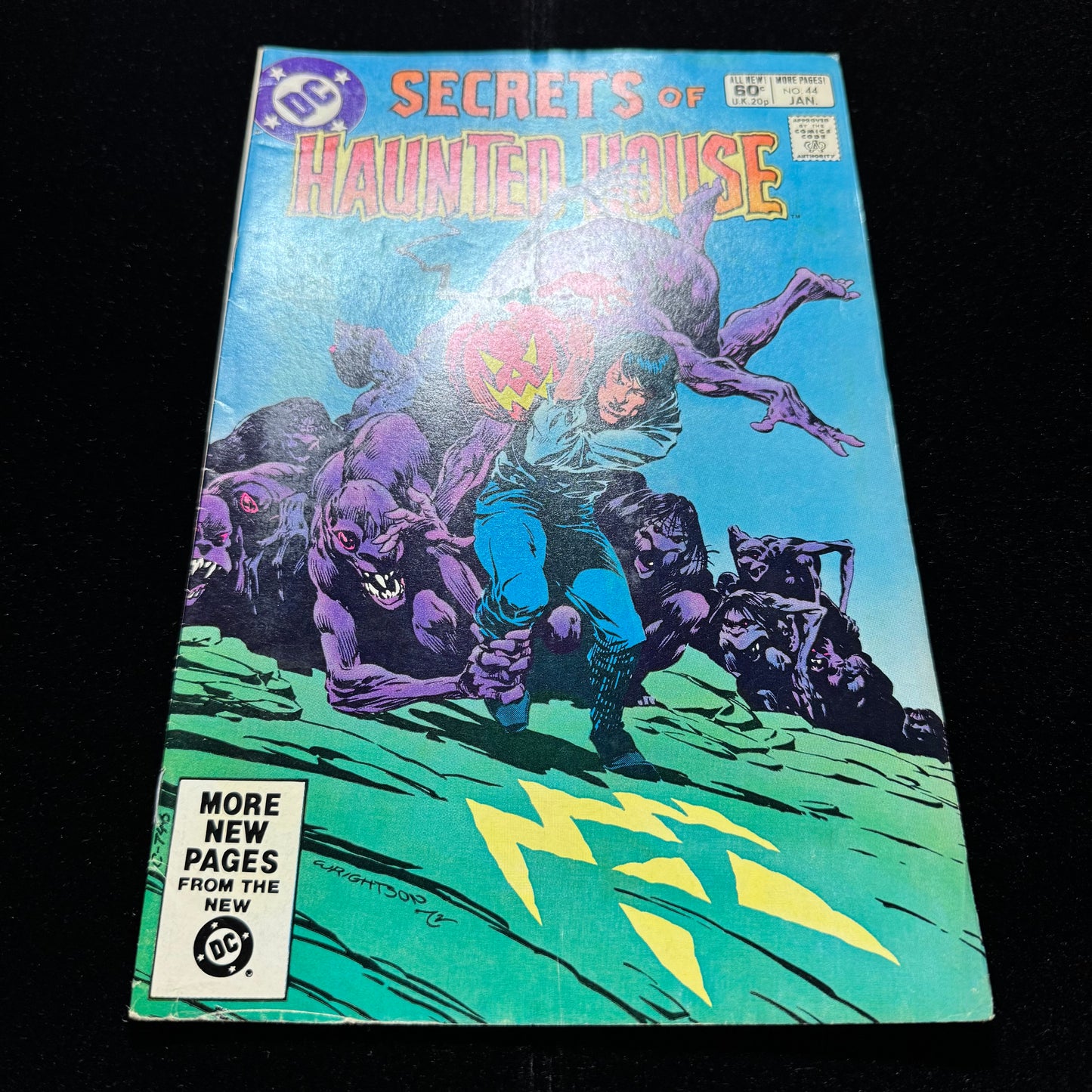 Secrets Of Haunted House 44 - Todd McFarlane Fan Letter - Bronze Age Dc 1982