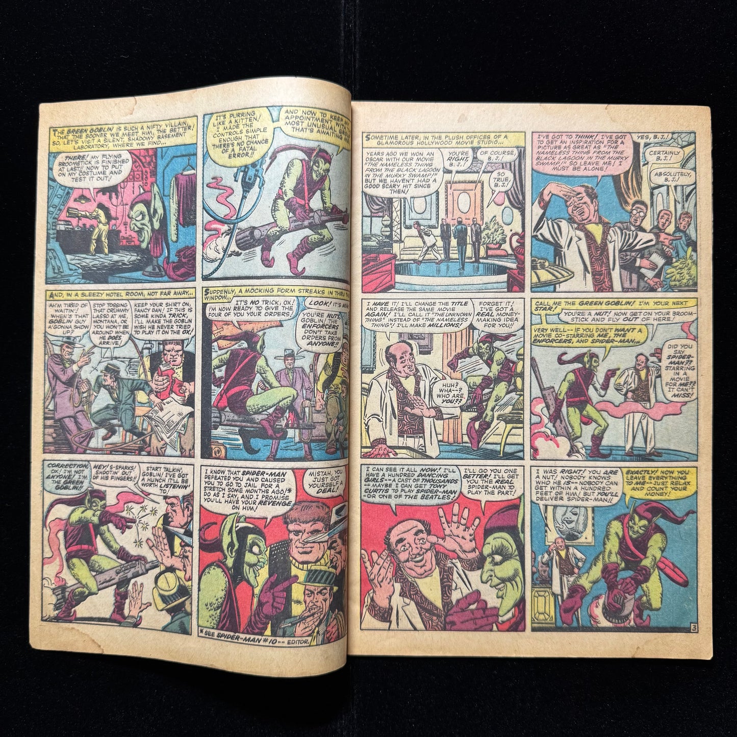 Amazing Spider-Man 14 - 1st App Of Green Goblin - Coverless - Silver Age Marvel Comics 1964