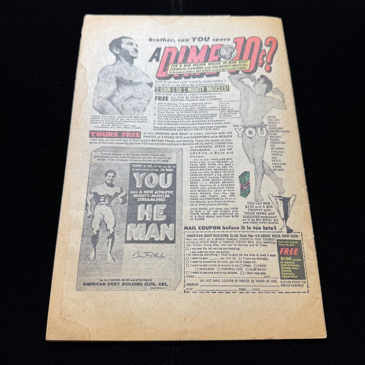 Amazing Spider-Man 14 - 1st App Of Green Goblin - Coverless - Silver Age Marvel Comics 1964