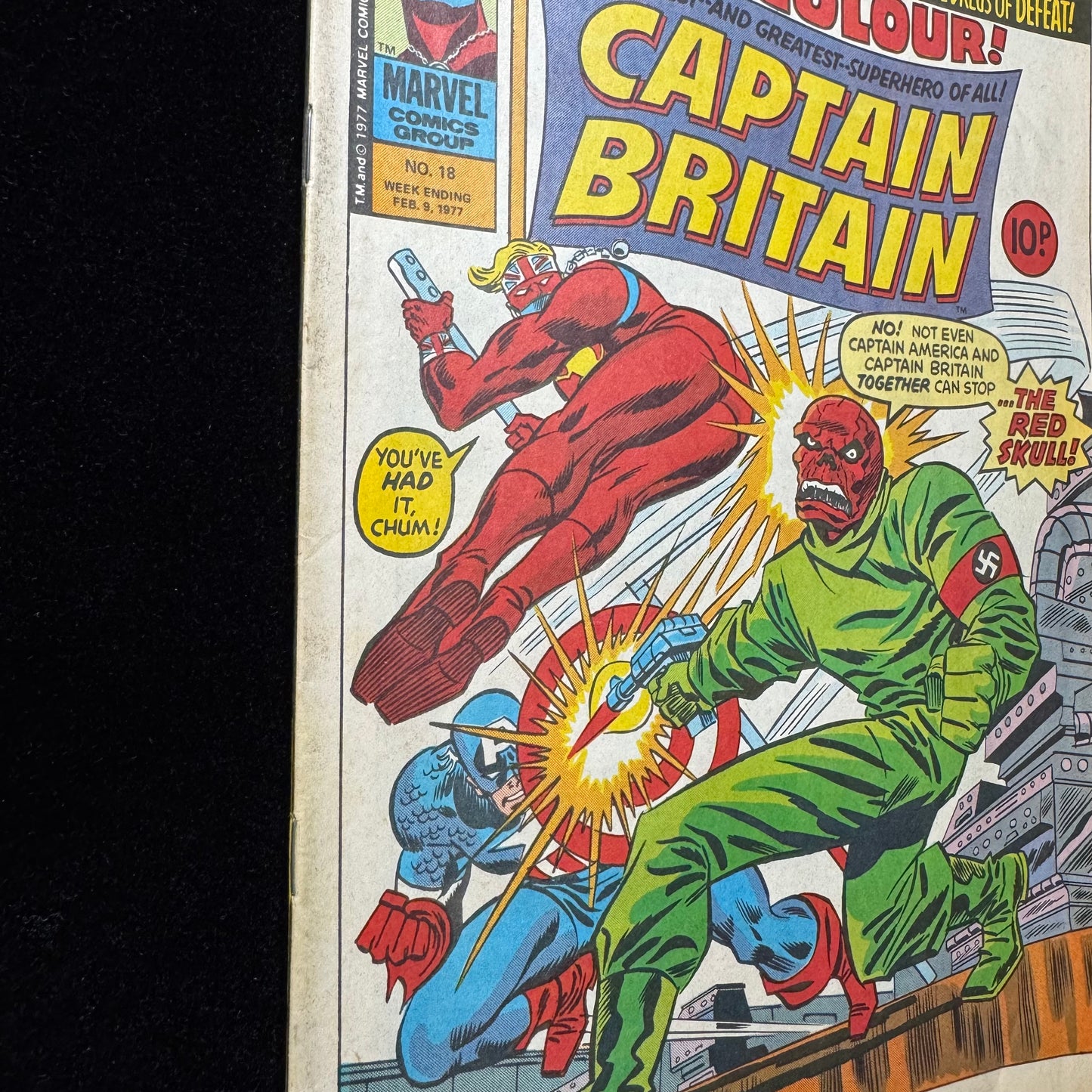 Captain Britain 18 - Bronze Age Marvel Comics 1977