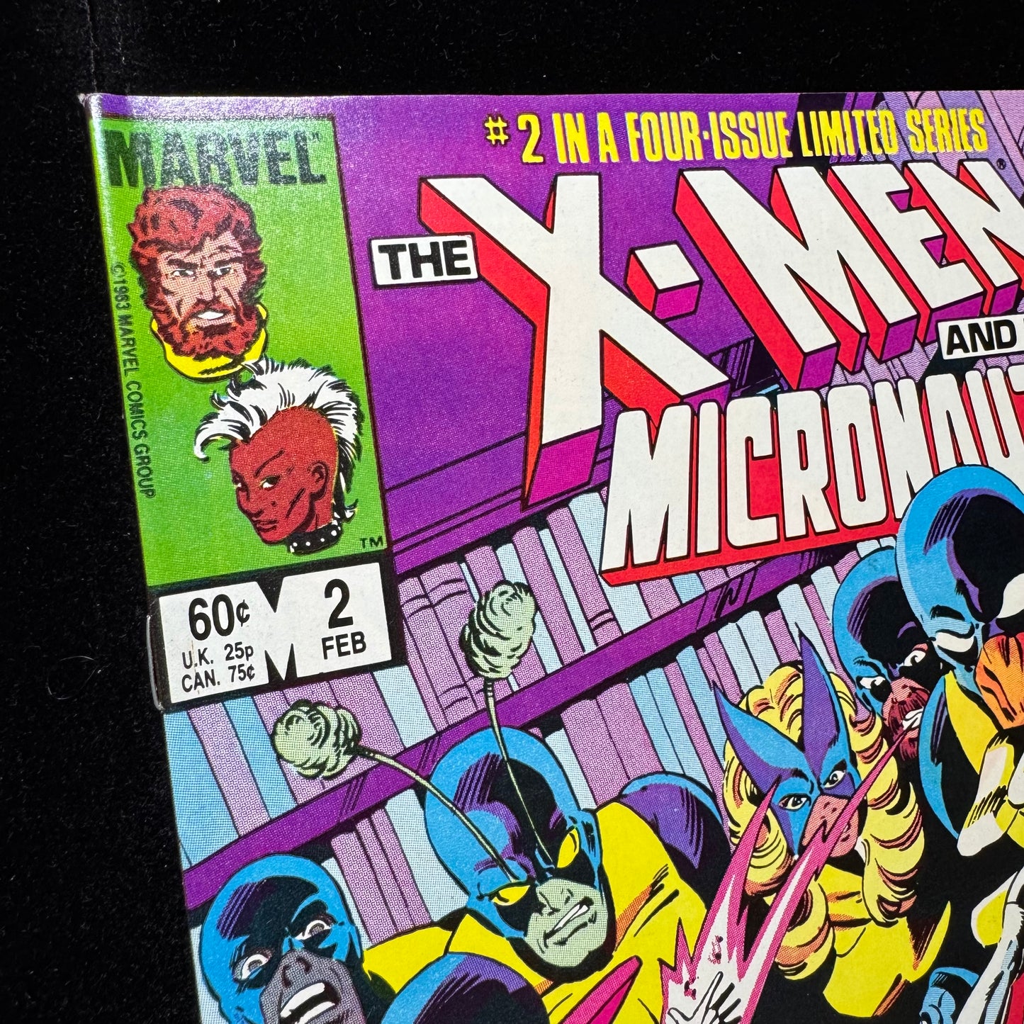 X-Men And The Micronauts 2 - Copper Age Marvel Comics 1984