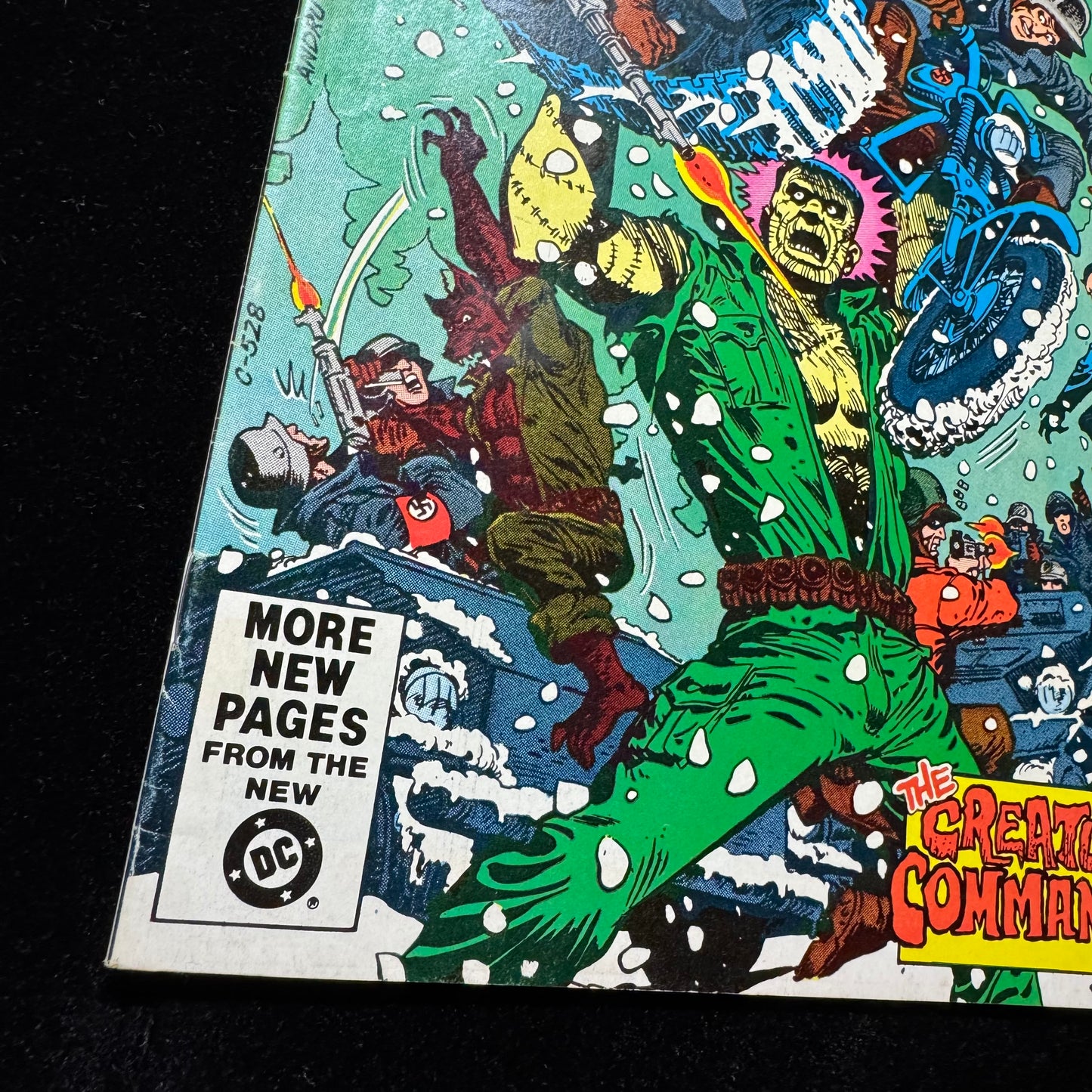 Weird War Tales 97 - 2nd App Of Creature Commandos - Bronze Age Dc Comics 1981