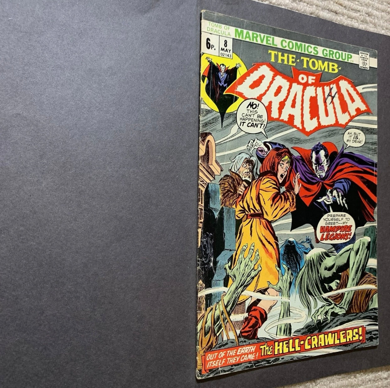 Tomb Of Dracula 8/ Bronze Age Marvel Comics 1973